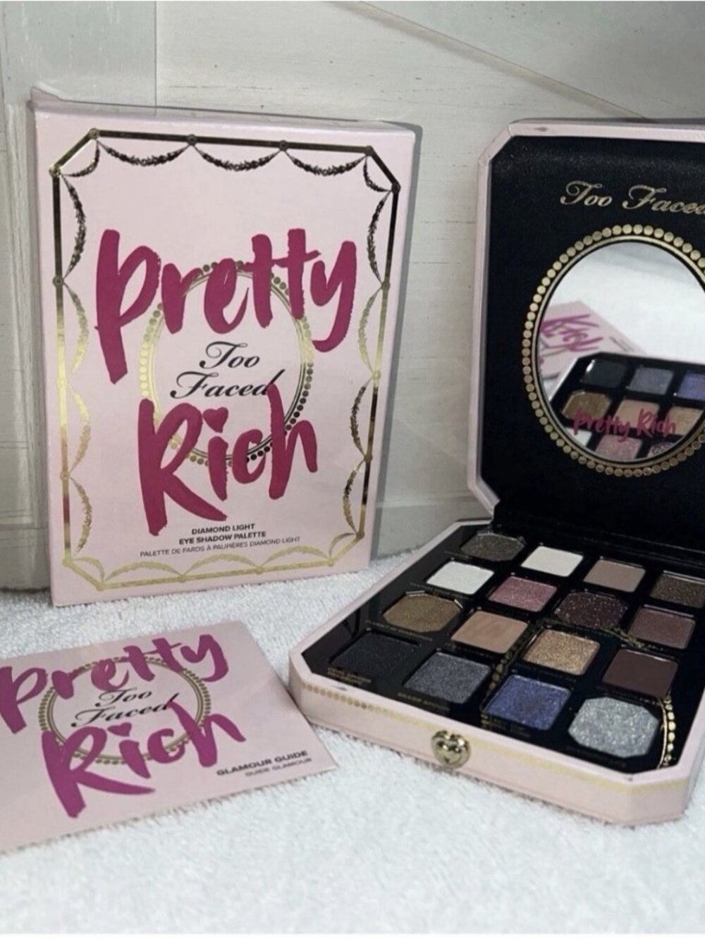 Too Faced PRETTY RICH DIAMOND LIGHT Eyeshadow‎ Palette 2018